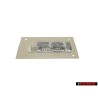 VW Originale FSI Posteriore Logo Emblema Scritta Cromo - 1J0853675L 739