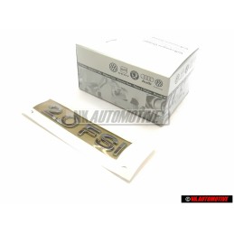 VW Originale 2.0 FSI Posteriore Logo Emblema Scritta Cromo - 3C0853675A 739