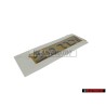 VW Originale 2.0 TDI Posteriore Logo Emblema Scritta - 3C0853675F GQF