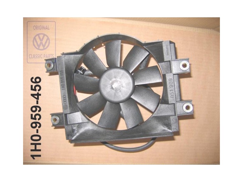 VW Originale Ventilatore Radiatore Con Collare Di Ventilazione - 1H0959456
