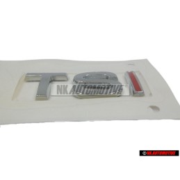VW Originale TSI Posteriore Logo Emblema Scritta Cromo Rosso - 1K5853675H GQF
