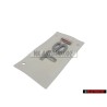 VW Originale TSI Posteriore Logo Emblema Scritta Cromo Rosso - 1K5853675H GQF