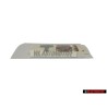 VW Originale TSI Posteriore Logo Emblema Scritta Cromo Rosso - 1K5853675J GQF