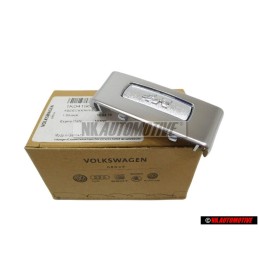 VW Originale R32 Volante Placca Logo Emblema Simbolo Alluminio - 1K0419685 3Q7
