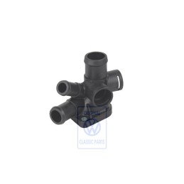 VW Originale Flangia Con Anello Tenuta - 037121144J