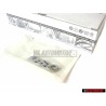 VW Originale DSG Posteriore Logo Emblema Scritta Cromo - 1J0853675AL739