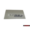 VW Originale DSG Posteriore Logo Emblema Scritta Cromo - 1J0853675AL739
