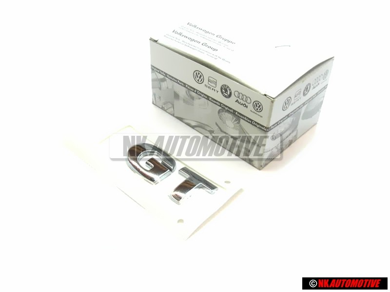 VW Originale GT Posteriore Logo Emblema Scritta Cromo - 6Q0853675C 739