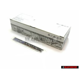 VW Originale BLUE MOTION Posteriore Logo Emblema Scritta Cromo - 6Q0853675R WWS