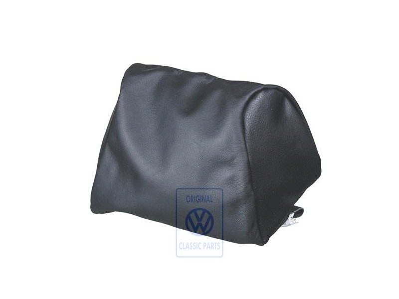 VW Originale Rivestimento Per Poggiatesta Cuoio/Fintapelle Nero - 1H0881921AFFAT