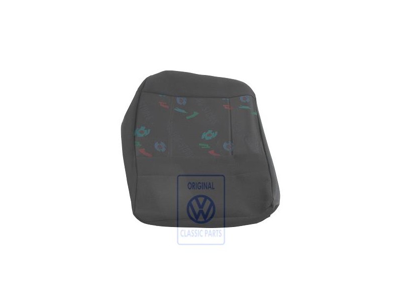 VW Originale Rivestimento Sedile (Tessuto) Nero - 1H0885406APDYG