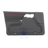 VW Originale Rivestimento Porta (Tessuto) Nero/Rosso - 1H4867011BKENB