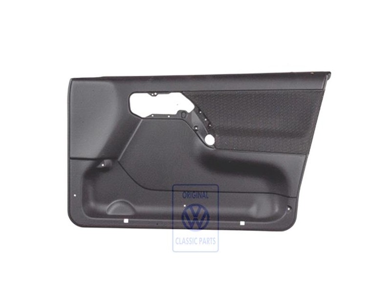 VW Originale Rivestimento Porta (Tessuto) Nero - 1H4867012BHBFY