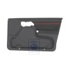 VW Originale Rivestimento Porta (Tessuto) Nero/Rosso - 1H4867012BHDYE