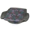 VW Originale Rivestimento Sedile (Stoffa/Fintapelle) Nero - 1H0881405CFDSW