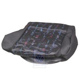 VW Originale Rivestimento Sedile (Stoffa/Fintapelle) Nero - 1H0881405CMDTL