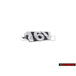 VW Originale 16V Fronte Logo Emblema Scritta Cromo - 6X0853679 FDY