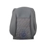 VW Originale Rivestim. Schienale (Stoffa) Nero - 1H0881805ECDTN