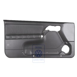 VW Originale Rivestimento Porta (Pelle/Similpelle) Nero - 1H3867011ANCNN