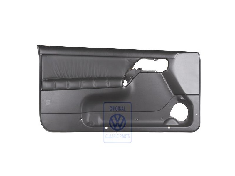 VW Originale Rivestimento Porta (Pelle/Similpelle) Nero - 1H3867011ANCNN