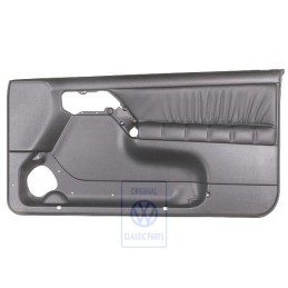VW Originale Rivestimento Porta (Pelle/Similpelle) Nero - 1H3867012ANCNN