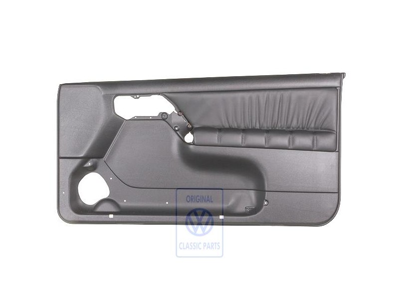 VW Originale Rivestimento Porta (Pelle/Similpelle) Nero - 1H3867012ANCNN