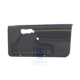 VW Originale Rivestimento Porta (Tessuto) Nero/Giallo - 1H3867012APDYW