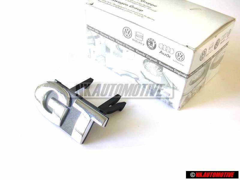 VW Originale Gt Fronte Logo Emblema Scritta Cromo - 6X0853679A PWV