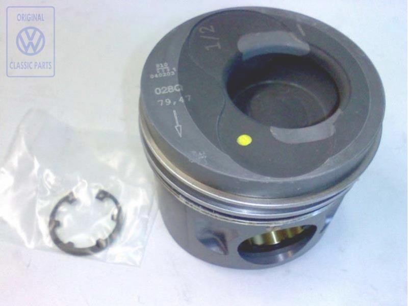 VW Originale Pistone Completo Blu - 028107065L 001