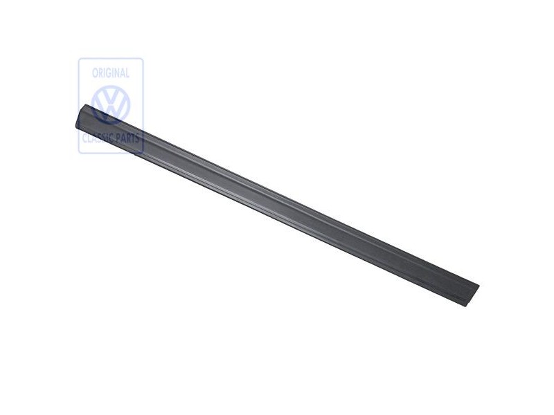 VW Originale Modanatura Per Porta Nero Satinato - 1H4853516A B41
