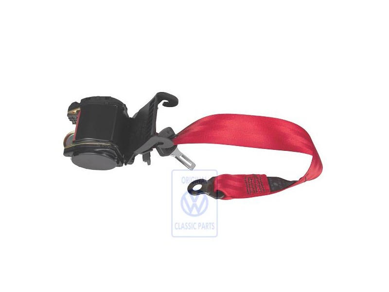 VW Originale Cintura Sicurezza A 3 Punti Rosso Flash - 1H4857806A 1NQ