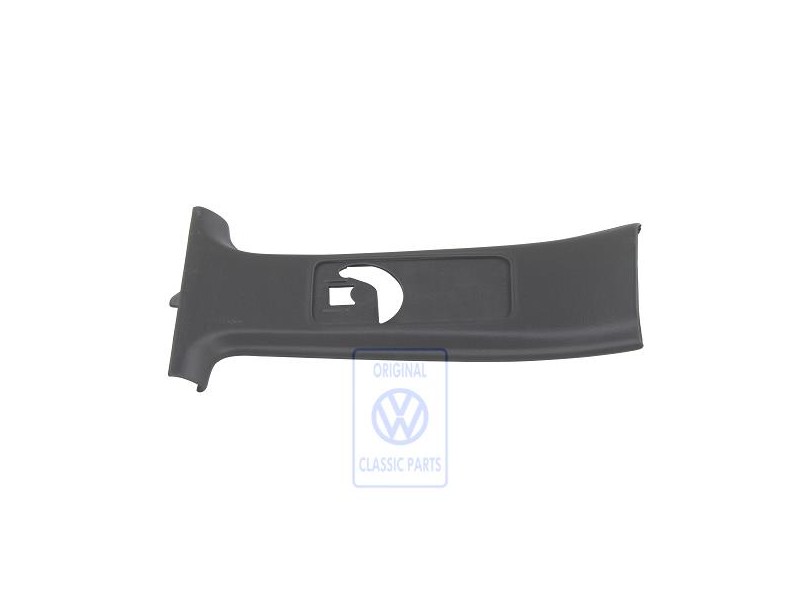 VW Originale Rivest. Montante B Nero Soft - 1H4867243B C82