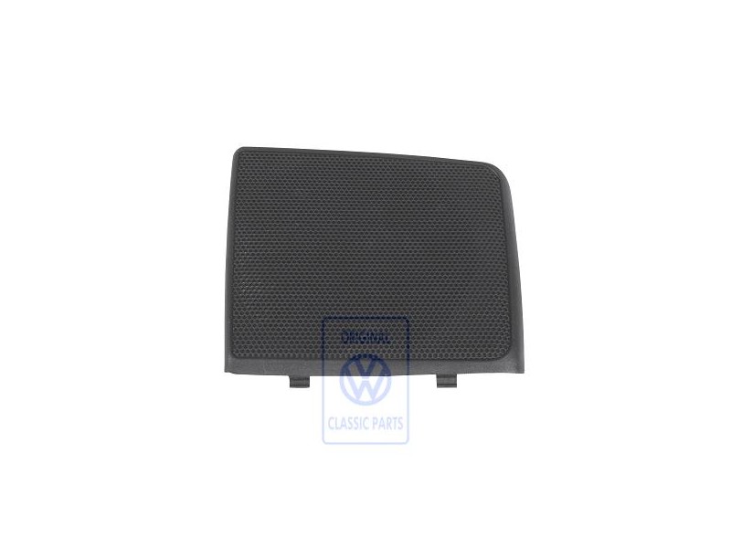 VW Originale Maschera Altoparlante Nero Satinato - 1H1857210A 01C