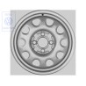 VW Originale Cerchio Di Acciaio Color Cromo - 1H0601025P 091