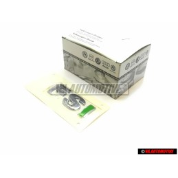 VW Originale FSI Posteriore Logo Emblema Scritta Cromo Verde - 6E0853675A KKH