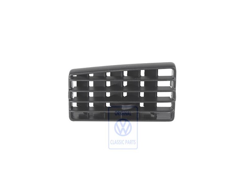 VW Originale Inserto Ventilazione Nero Satinato - 1H6819756A 01C