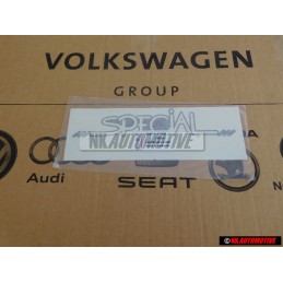 VW Originale Scritta Pellicola Diamante-Argento - 1H6853431K 9ZD