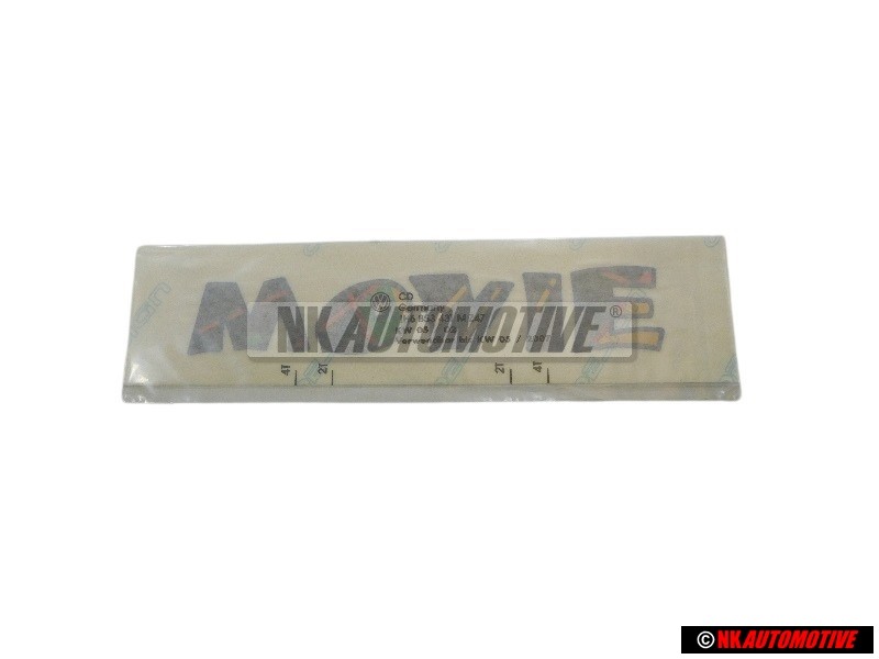 VW Originale Scritta Pellicola Nero/Multicolor - 1H6853431M Z47