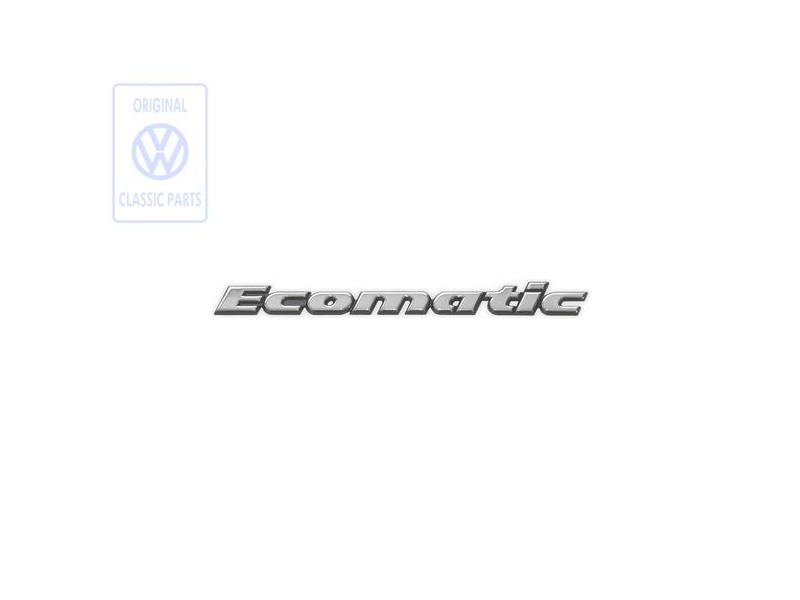 VW Originale Scritta Cromo - 1H6853675E Z10