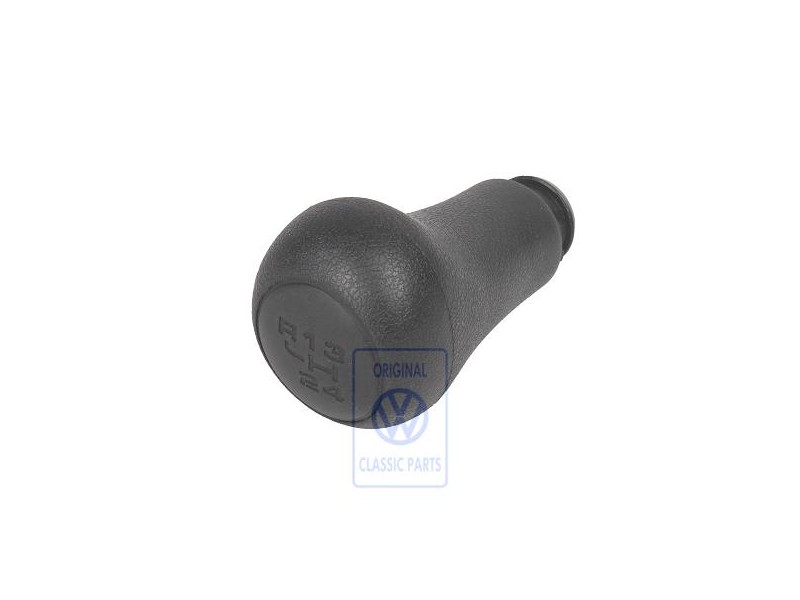VW Originale Pomello Leva Cambio (Fintap.) Nero Satinato - 1H0711141 01C
