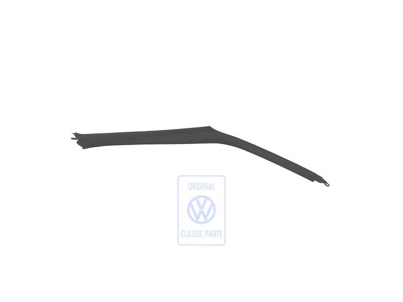 VW Originale Rivest. Montante A Nero Soft - 1H4867234 C82