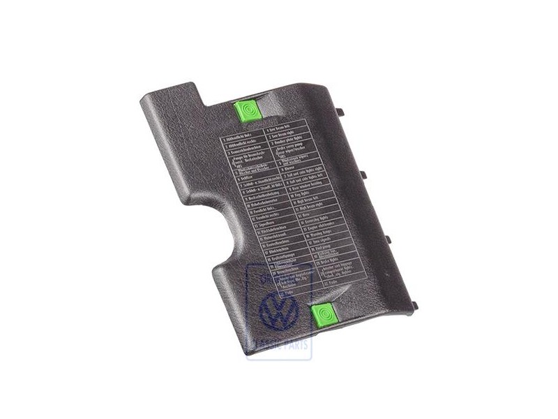 VW Originale Copertura Nero Satinato - 1H1857917 B41