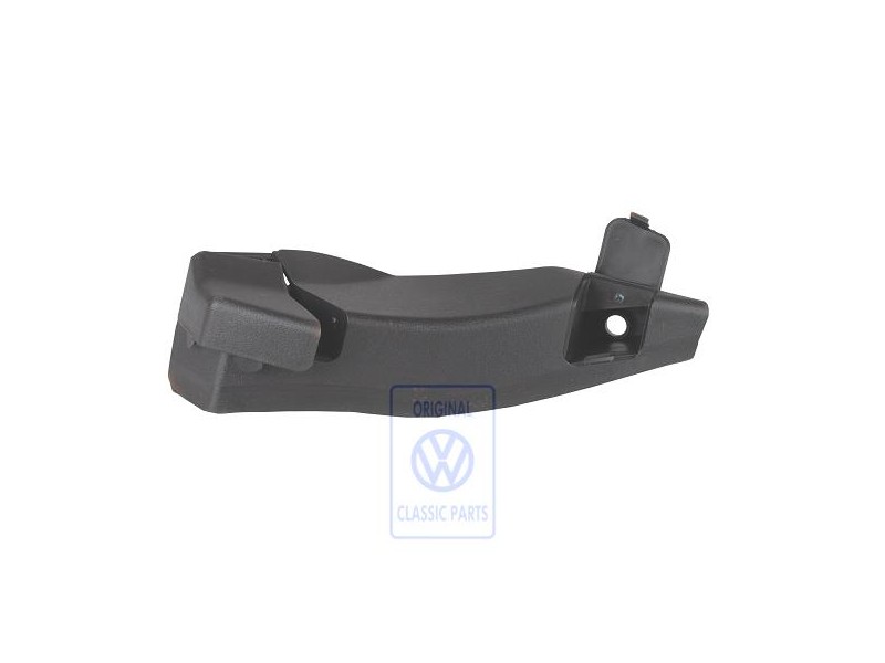 VW Originale Poggiapiedi Nero Satinato - 1H2864419 B41
