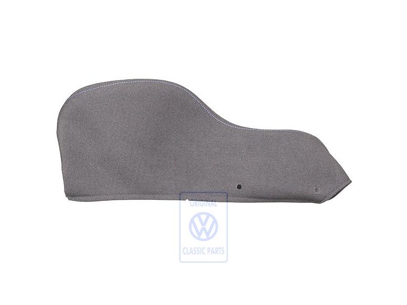 VW Originale Rivestimento Sedile (Tessuto) Nero/Blu - 1H0881401 EQN