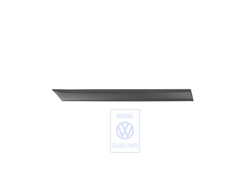 VW Originale Modanatura Per Fiancata Nero Satinato - 1H3853536 B41