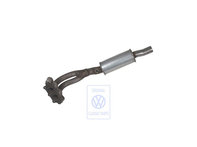 VW Originale Tubo Di Scarico Con Presilenziatore - 1H1253208AJ