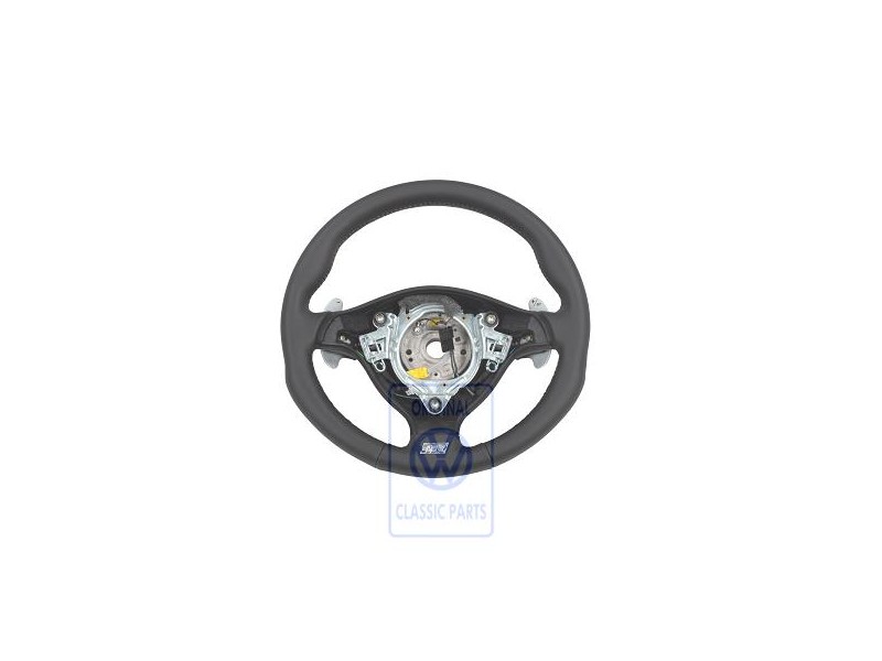 VW Originale Volante Sportivo (Pelle) Nero/Kristallgrau - 1J0419091DMQHS