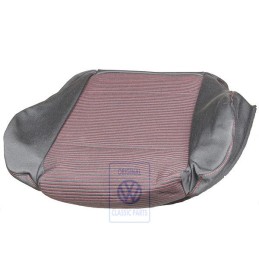 VW Originale Rivestimento Sedile Tessuto Nero/Rosso - 1J0881405CDNPH