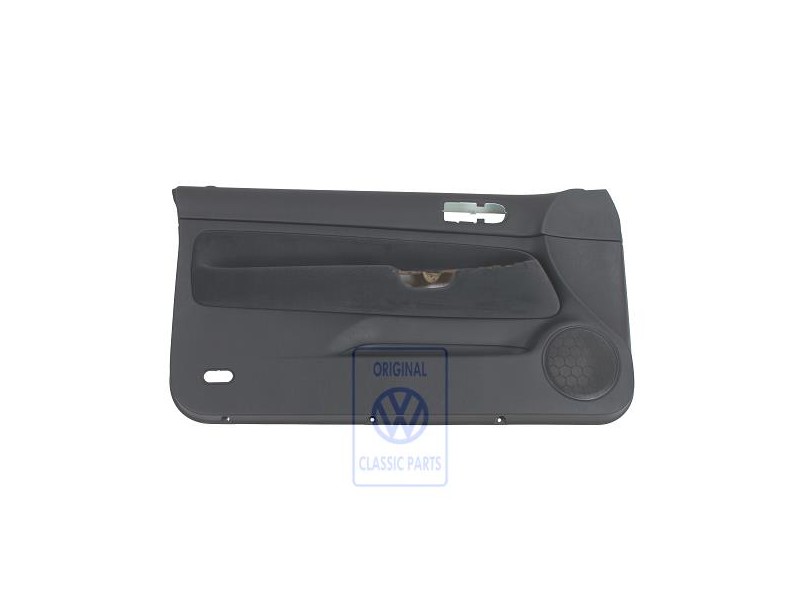 VW Originale Rivestimento Porta Tessuto Nero - 1J3867011CBPDG