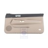 VW Originale Rivestimento Porta (Pelle) Nero/Beige Chiaro - 1J3867012ERLKY